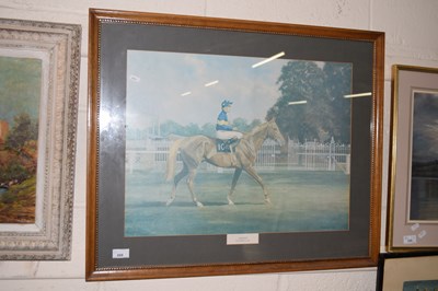 Lot 268 - Madeline Selfe, horseracing print Grundy with...