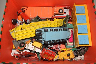 Lot 507 - Box of play worn model cars