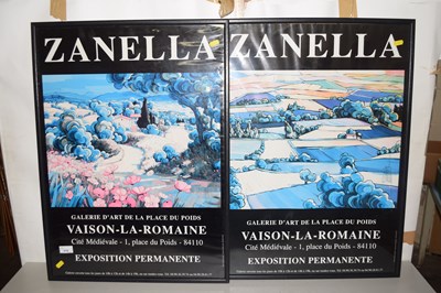 Lot 516 - Two exhibition poster prints
