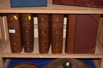 Lot 518 - Wright's Dictionary in 5 volumes