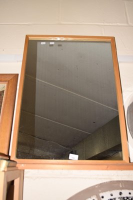 Lot 556 - Rectangular wall mirror