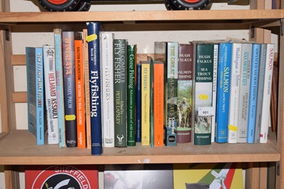 Lot 601 - Books including Fly Fishing