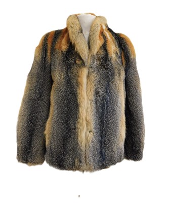 Lot 90 - A red fox fur jacket