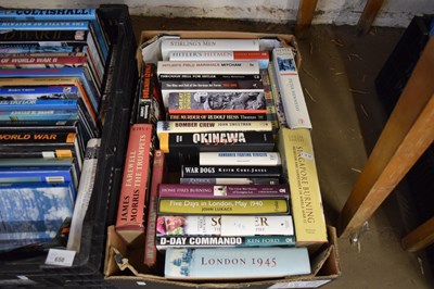 Lot 659 - BOX OF BOOKS - WWII INTEREST
