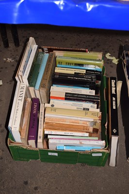 Lot 612 - One box of books art interest