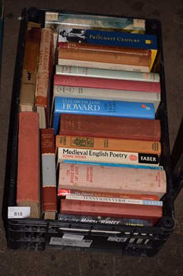 Lot 615 - One box of books to include historical interest