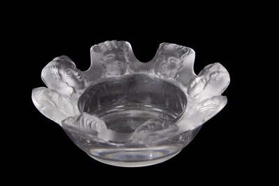 Lot 23 - A Lalique St Nicholas small bowl/ashtray, the...