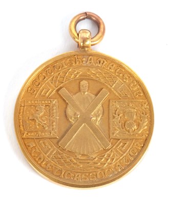 Lot 154 - A 9ct 1937 Scottish Amateur Athletic...