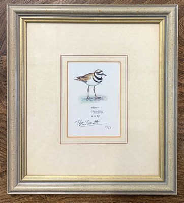 Lot 93 - Peter Scott (1909-1989), Killdeer, limited...
