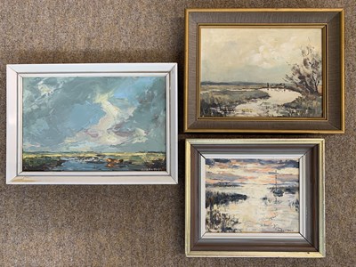 Lot 3 - British School, 20th century, Trio of...