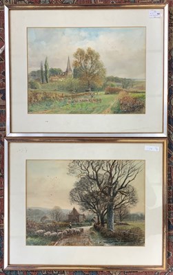 Lot 14 - Henry Charles Fox (1855-1929), Pair of...