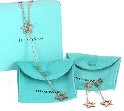 Lot 141 - Tiffany & Co.: a Star Lariat necklace, stamped...