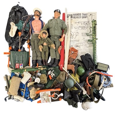 Lot 311 - A pair of 1960s Action Man figures, together...