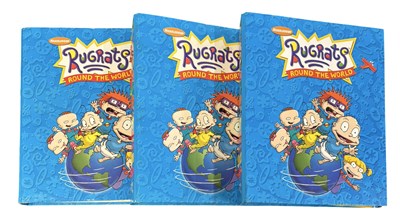 Lot 245 - Three binders of 'Rugrats Round the World'...