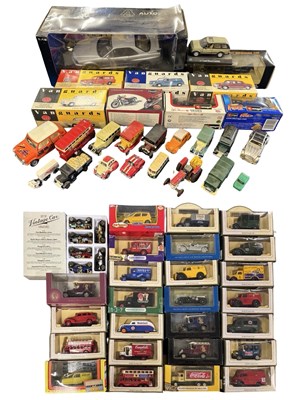Lot 205 - A group of various die-cast and other toy cars...
