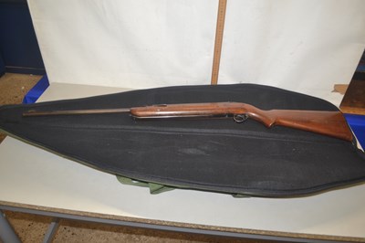 Lot 71 - A .22 air rifle in case