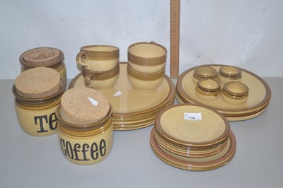 Lot 138 - Quantity of T G Green Ltd pottery wares in the...