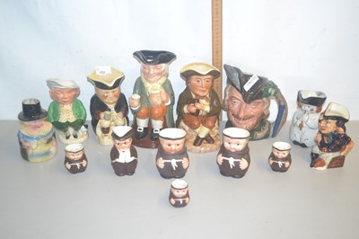 Lot 152 - Quantity of Toby jugs including Royal Doulton...