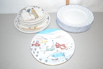 Lot 203 - Collection of ceramics including some examples...