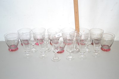 Lot 210 - Quantity of drinking glasses