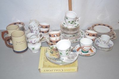 Lot 212 - Group of ceramics, Coalport collectors plate,...