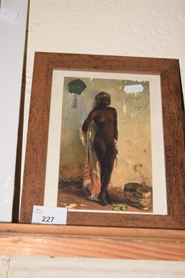 Lot 227 - A print of Nubian female