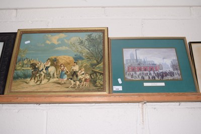 Lot 229 - A print by L S Lowry entitled an accidet