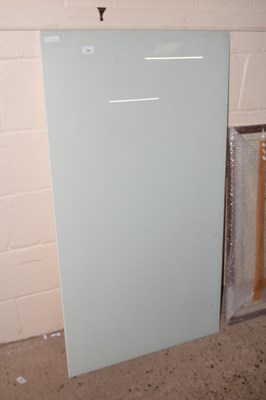 Lot 262 - Large glass panel