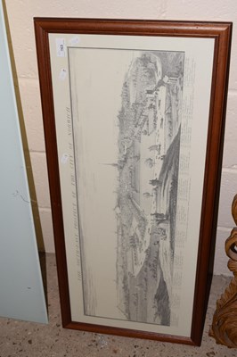 Lot 263 - A print of the city of Norwich