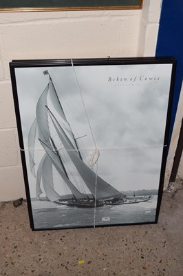 Lot 265 - Three prints of yachts, Bekin of Cowes