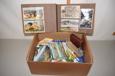 Lot 532 - Box containing a quantity of photographs and...