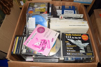 Lot 570 - Box containing a quantity of CD's