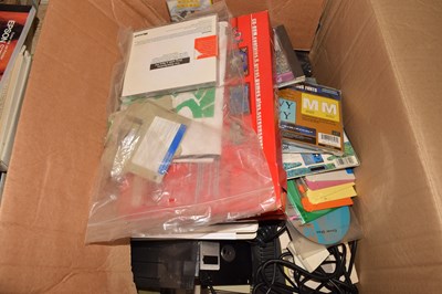 Lot 579 - Further box of computer equipment