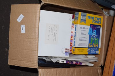 Lot 588 - One box of various vintage computing discs