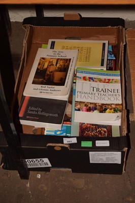 Lot 593 - One box of books Primary Education