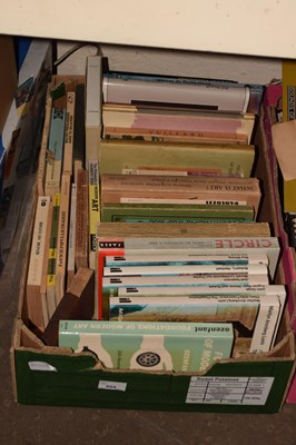 Lot 604 - One box of various books of art interest