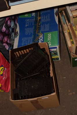 Lot 605 - Two boxes of various vintage computer accessories