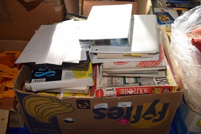 Lot 616 - Box of various vintage computer programs