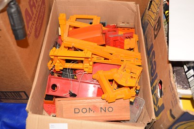 Lot 617 - A box set of dominoes together with a quantity...