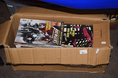 Lot 631 - A box of modern comics to include The Avengers...