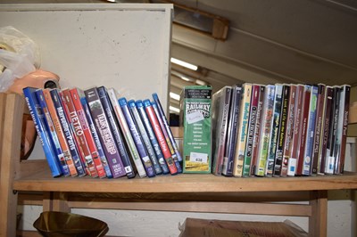 Lot 638 - Various DVD's and Blue Ray relating to railways
