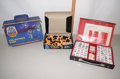 Lot 650 - A games compendium sculpture puzzle and Go...