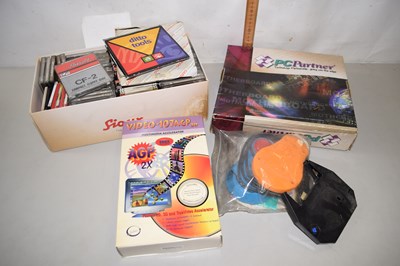Lot 651 - Various Amsoft floppy discs etc