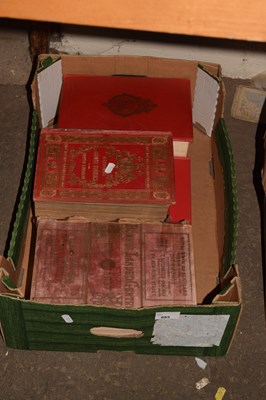 Lot 685 - Box of various books to include Walford's...