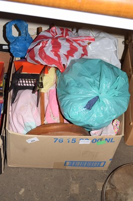 Lot 693 - Box of various dolls clothes and accessories