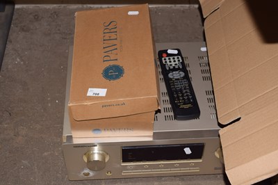 Lot 708 - A Marantz stereo plus associated cabling