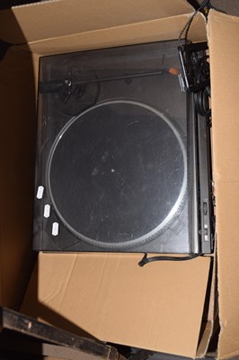 Lot 710 - Technics Turntable, FM Receiver and Ariston...