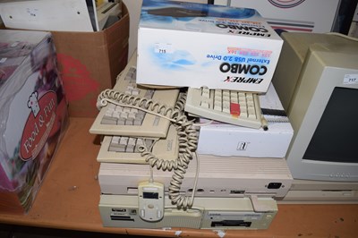 Lot 715 - Mixed Lot: Various vintage computer keyboards,...
