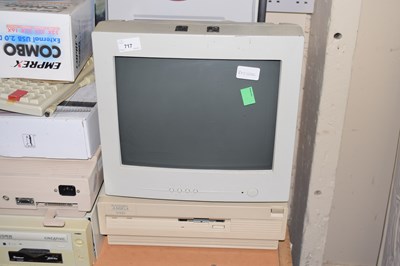 Lot 717 - A Commodore Amiga 3000 computer and monitor