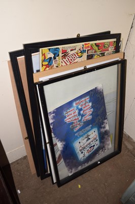 Lot 721 - Mixed Lot: Various modern comic book prints,...
